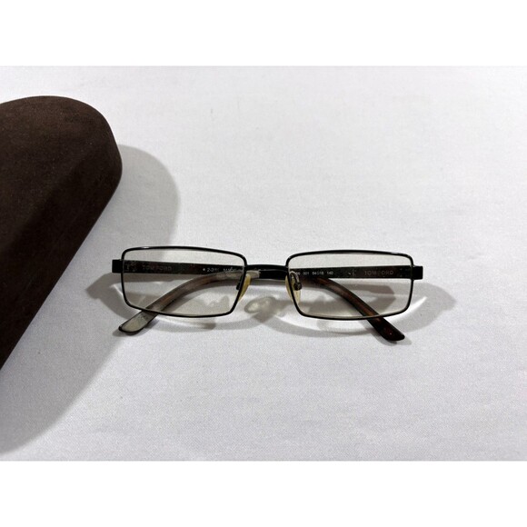 Tom Ford Eyeglasses TF 5166 001 Rectangular Black Frames Metal Italy 54[]18 140 main image 12